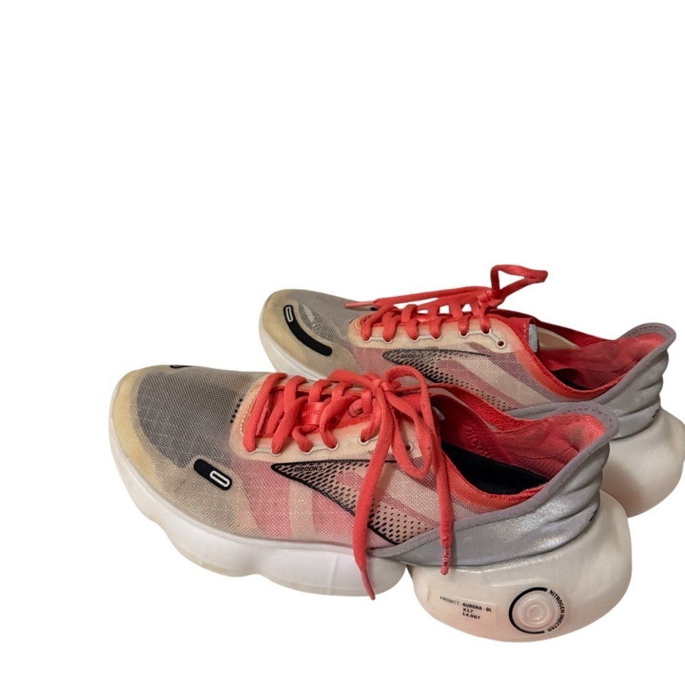 NIB Brooks Women's Aurora Running Shoes Womens Medium B DNA Loft V3 Pink - Picture 2 of 11